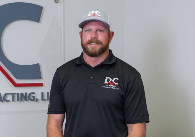 Jordan Womack, owner of Dickerson Contracting